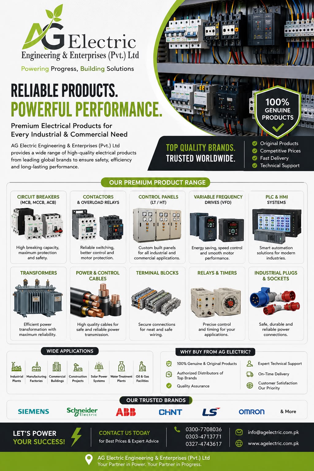 AG Electric products