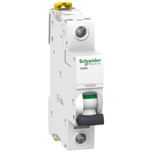 Schneider iC60N 1 Pole Miniature Circuit Breaker, 6 KA - 10 kA