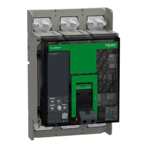 Schneider NS1250N 3 Pole 1250A Molded Case Circuit Breaker, 50 kA
